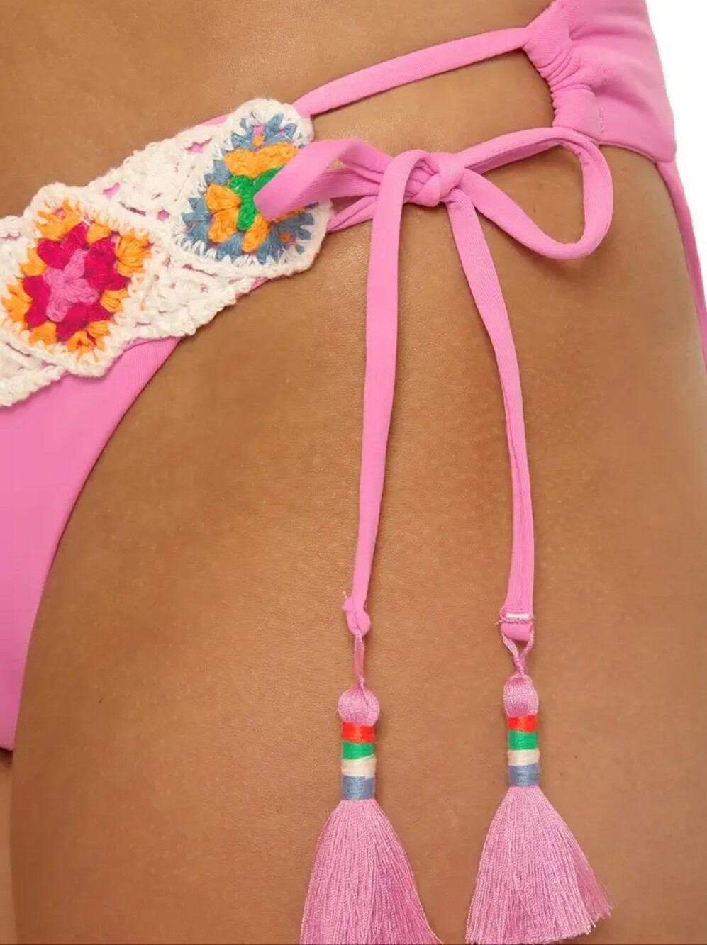 ISABELLA ROSE💘 1969 Halter Bikini Top & Tide Side Bikini Bottom SIZE M - Picture 8 of 16